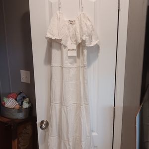 Show Me Your MuMu , New With ta Sundress,  spaghetti strap,  boho, summer dress